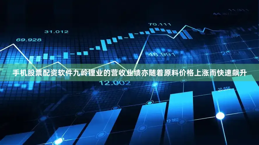 手机股票配资软件九岭锂业的营收业绩亦随着原料价格上涨而快速飙升